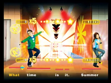 Disney High School Musical - Sing It! screen shot game playing